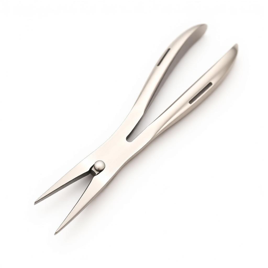 COTTON AND DRESSING PLIERS COLLEGE SERRATED CURVED 150MM 1.5MM