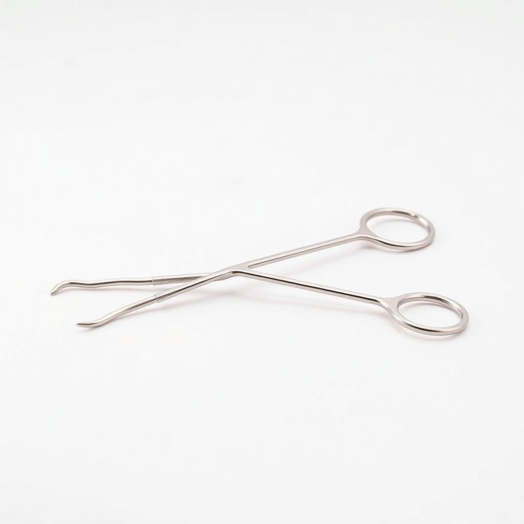 DELICATE FORCEPS NON TITANIUM TIP RUND-GRIFFE 8MM 180MM 2MM